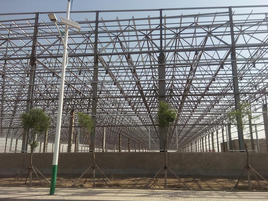 衢州汽车工业厂房网架