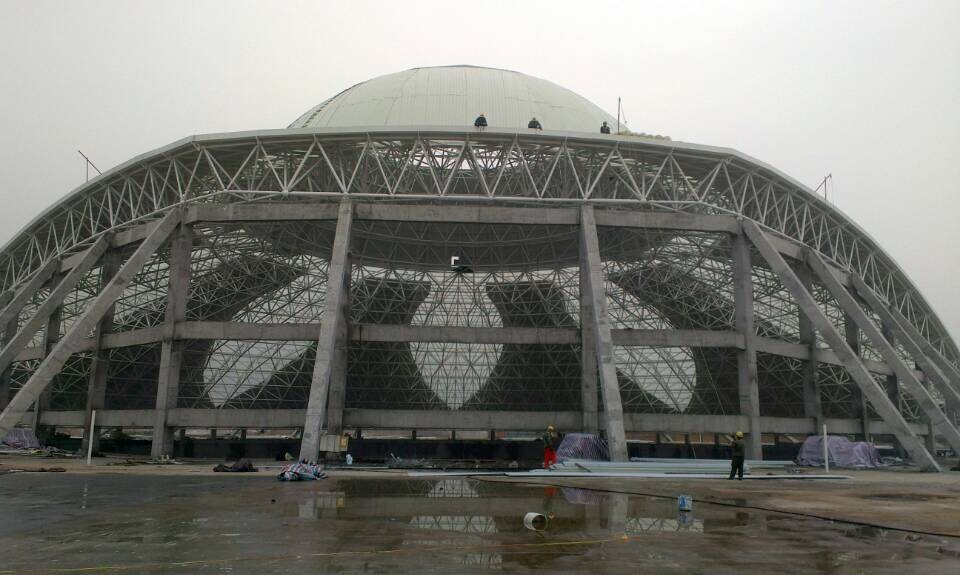 衢州温泉馆网架工程